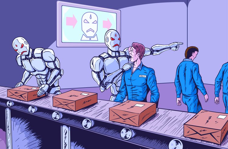 China cambia obreros por robots