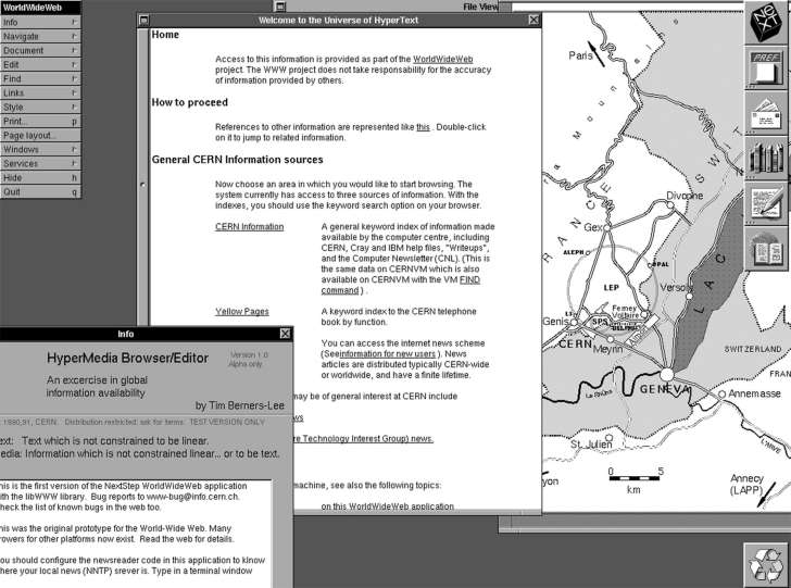 El primer sitio web se puso en línea hace 25 años