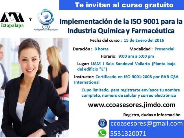 Implementación de la ISO 9001 para la Industria Química y Farmacéutica