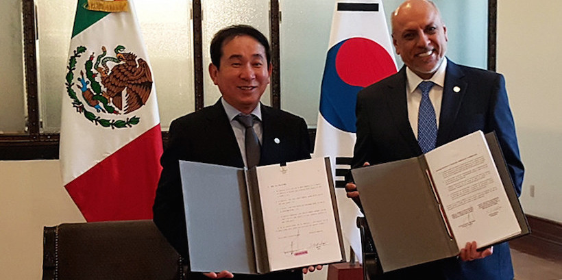 El Conacyt firma dos acuerdos de cooperación con la República de Corea para impulsar el desarrollo científico y tecnológico bilateral