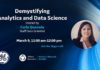 Demystifying Analytics and Data Science – GE Conference