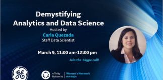 Demystifying Analytics and Data Science – GE Conference