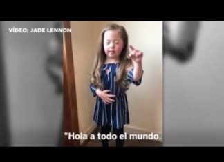 Una niña de cinco años anima a llevar ‘calcetines desparejados’ por el Día Mundial del Síndrome de Down