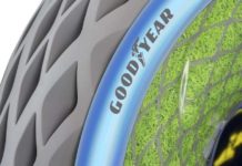 Goodyear presenta un neumático de musgo que limpia el aire mientras conduces