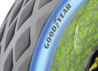 Goodyear presenta un neumático de musgo que limpia el aire mientras conduces