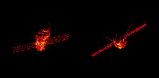 La estación espacial china Tiangong-1 se desintegra sobre el Pacífico