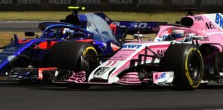 La penalización a Gasly permite a Pérez sumar puntos