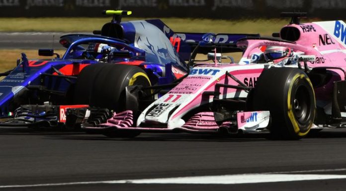 La penalización a Gasly permite a Pérez sumar puntos