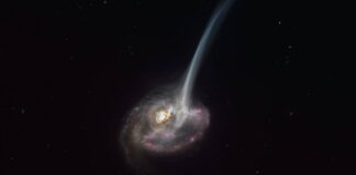 Muerte de una galaxia por una colosal eyección de gas