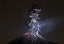 Determinación de campos magnéticos en los volcanes, y detección de la presencia de Muones en los mismos.