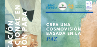Se parte de la 14ava Generación de la Certificación Internacional en Educación por la Paz!