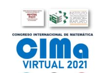 Te invito al CONGRESO INTERNACIONAL DE MATEMÁTICA, CIMa VIRTUAL 2021