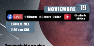 Corre la voz: ¡Eclipse parcial de luna!
