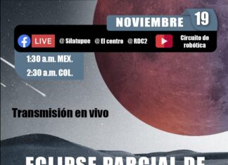 Corre la voz: ¡Eclipse parcial de luna!