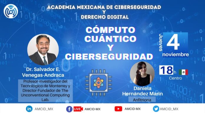 Conferencia sobre computación cuántica y ciberseguridad