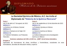 Diplomado Virtual ” Historia de la Química Mexicana”.