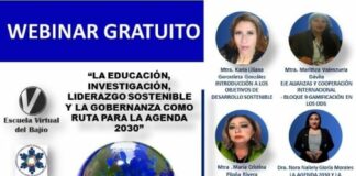WEBINAR GRATIS sobre el 2do SEMINARIO INTERNACIONAL DE ODS.