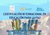 ¿Quieres aprender a educar para la Paz?