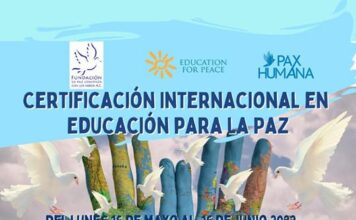 ¿Quieres aprender a educar para la Paz?
