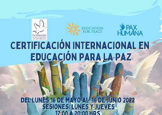 ¿Quieres aprender a educar para la Paz?