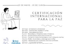 Únete a la Generación 16 de la Certificación Internacional en Educación para La Paz.