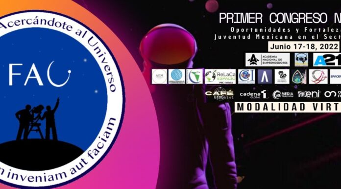 Programa General del Primer Congreso Nacional: “Oportunidades y Fortalezas de la Juventud Mexicana en el Sector Espacial”.