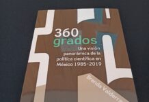 Libro: “360 grados, una visión panorámica de la política científica en México 1985-2019” .