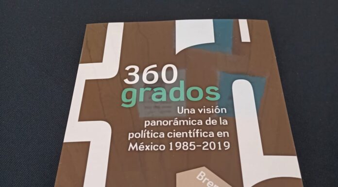 Libro: “360 grados, una visión panorámica de la política científica en México 1985-2019” .