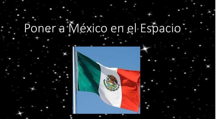 Poner a México en el Espacio.