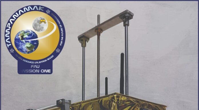 Misión Robotizada de Minería Lunar Tampanamak FAU Mission One, en las instalaciones de Conalep.