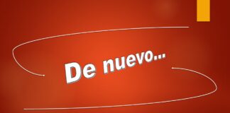 De nuevo…