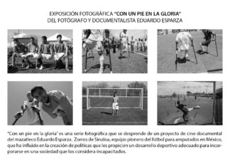 Te invito a mi exposición fotográfica ” Con un Pie en la Gloria”