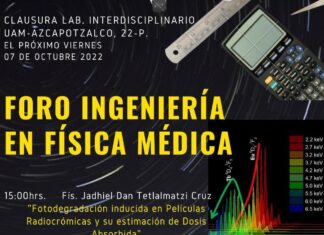 Te invitamos a un Foro Virtual de Ingeniería Física Médica!