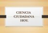 Ciencia Ciudadana hoy.