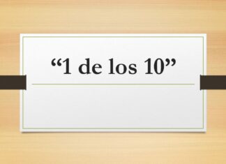¡1 de los 10!