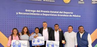 Premio Estatal del Deporte 2022 en Guanajuato al Club de Judo Celayense “Chi Kai”.