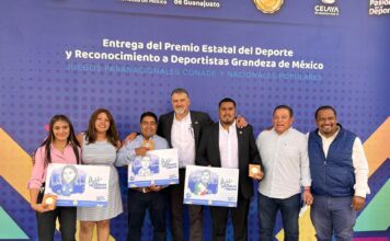 Premio Estatal del Deporte 2022 en Guanajuato al Club de Judo Celayense “Chi Kai”.