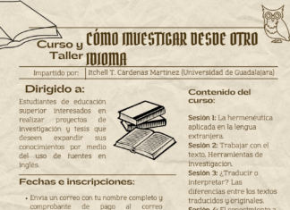 Curso y Taller ¿ Cómo investigar desde otro idioma?