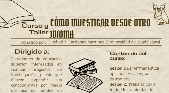 Curso y Taller ¿ Cómo investigar desde otro idioma?