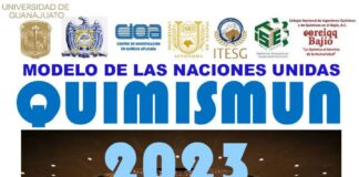 Qumismun 2023, sede: Universidad de Guanajuato.