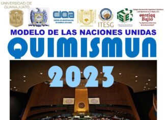 Qumismun 2023, sede: Universidad de Guanajuato.