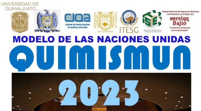 Qumismun 2023, sede: Universidad de Guanajuato.