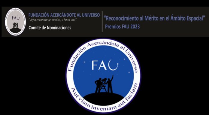 La Fundación Acercándote al Universo, te invita a nominar al “Reconocimiento al Mérito en el Ámbito Espacial 2023”.