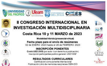 II CONGRESO INTERNACIONAL DE INVESTIGACIÓN MULTIDISCIPLINARIA (CIIM).