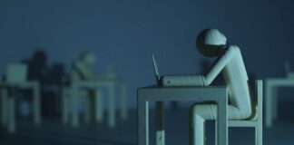 Las falacias del encantamiento con la inteligencia artificial de ChatGPT Imagen simbólica de los 'clickworkers', mano de obra invisible que hay detrás de los sistemas de IA. Sin humanos reales que realicen el tedioso trabajo de etiquetar conjuntos de datos, el aprendizaje automático y sus muchas aplicaciones en la vida real serían imposibles. / Max Gruber / Better Images of AI