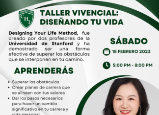 Te invitamos al Taller Vivencial “Diseñando tú Vida”.