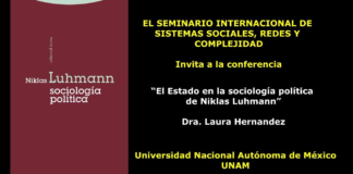 El Seminario Internacional de Sistemas Sociales, Redes y Complejidad, te invita a:
