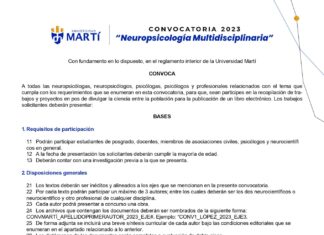 La Universidad Martí te invita a: