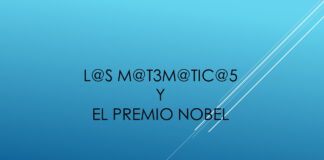 Las Matemáticas y el Premio Nobel.