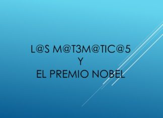 Las Matemáticas y el Premio Nobel.